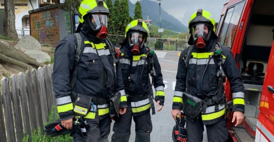 Einsatz-A1: Rauchentwicklung im Kindergarten von Schenna