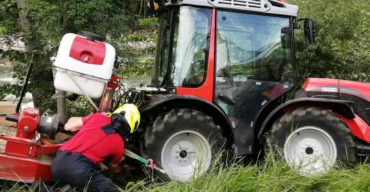 Einsatz Traktorbergung am 21.05.2022