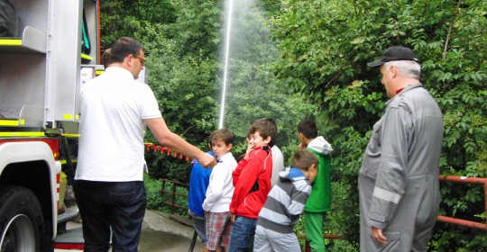 Besuch vom Sommerkindergarten