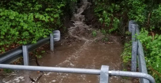 Unwetter über Schenna: Mehrere Einsätze für die Feuerwehr Schenna