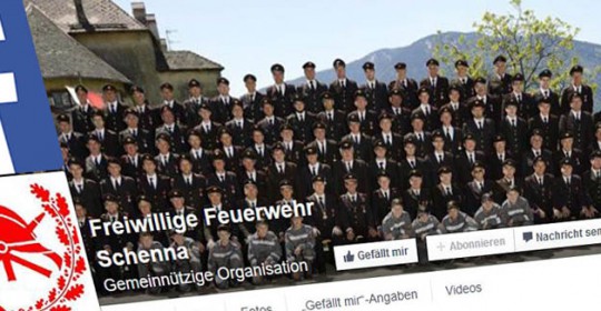 Facebook-Seite der FF-Schenna!