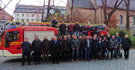 Ausflug der Kommandantschaft der FF Schenna zur Berufsfeuerwehr München