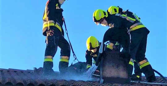 Kaminbrand in der Verdinserstraße